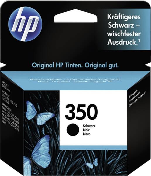 HP Tintenpatrone CB335EE#UUS HP 350 Schwarz