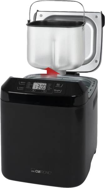 Clatronic Brotbackautomat BBA 3774 D Schwarz