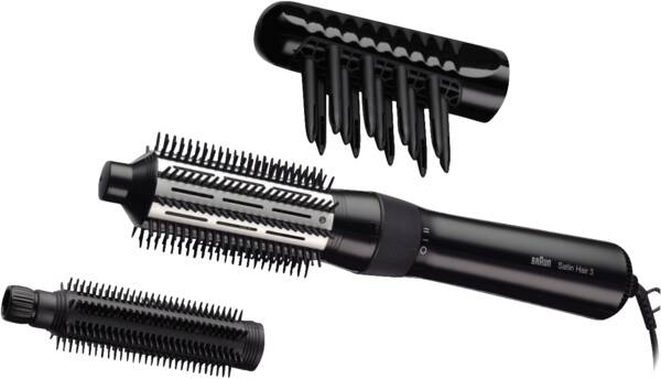 Braun Haircare Lockenbürste AS 330 Satin Hair 3 Schwarz