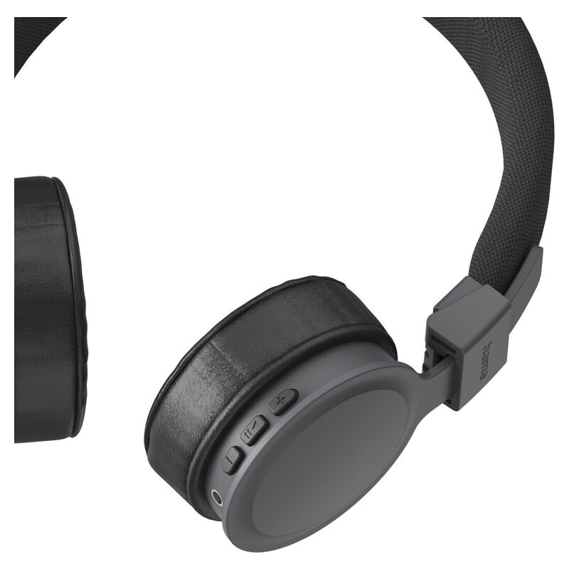 Hama Bluetooth-Kopfhörer Freedom Lit III, faltbar, On-Ear, mit Mikrofon, Schwarz