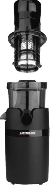 Gastroback Entsafter 40146 Slow Juicer Vita Fresh Schwarz