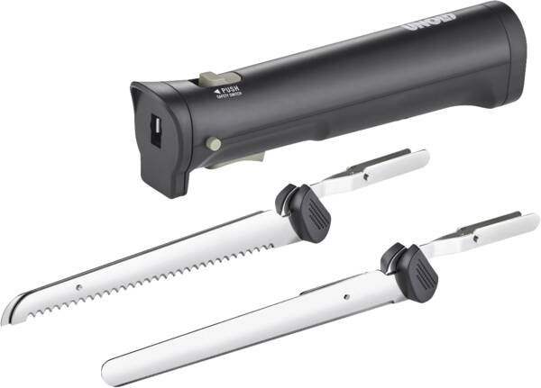 Unold Elektromesser 78815 Elektromesser Cordless Schwarz-Edelstahl