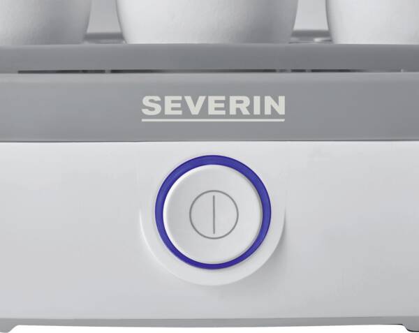 Severin Eierkocher EK 3164 Weiss-Grau
