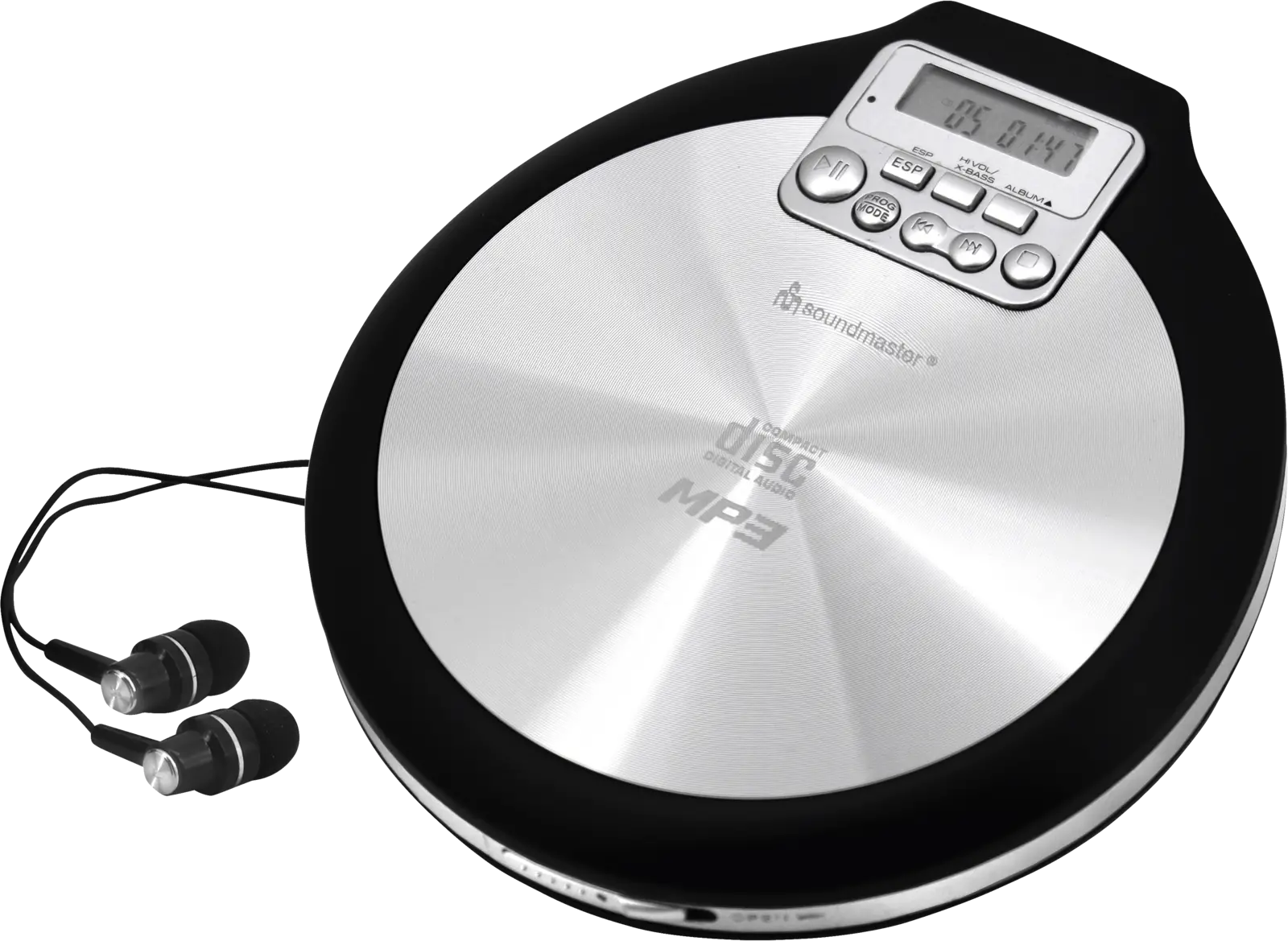 Soundmaster CD-Portable CD9220 — Silber-Schwarz
