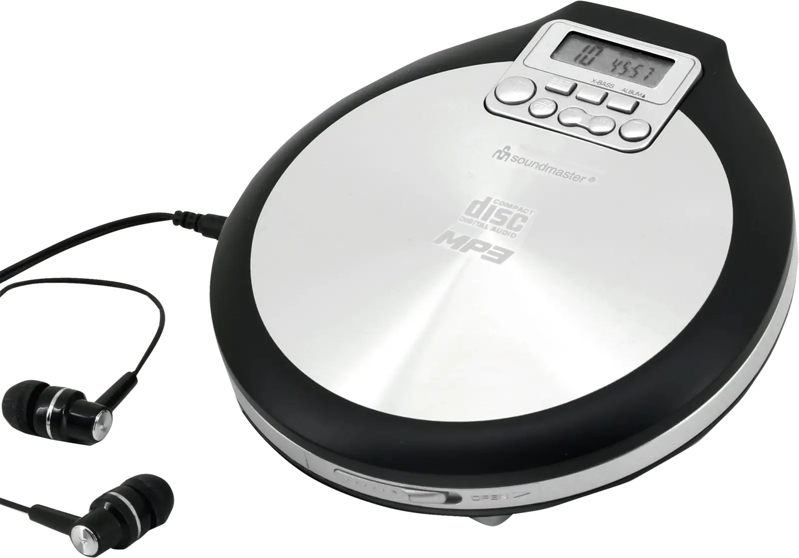 Soundmaster CD-Portable CD9220 — Silber-Schwarz