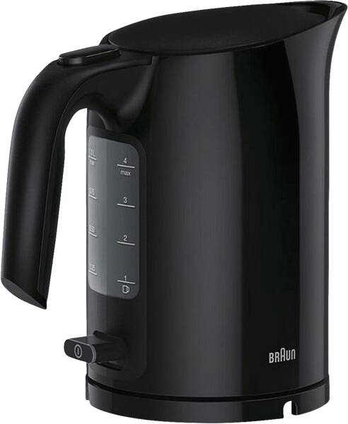 Braun Wasserkocher WK 3000BK PurEase Schwarz