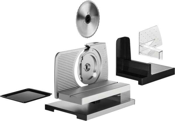 Unold Allesschneider 78826 Metall Plus Silber-Schwarz