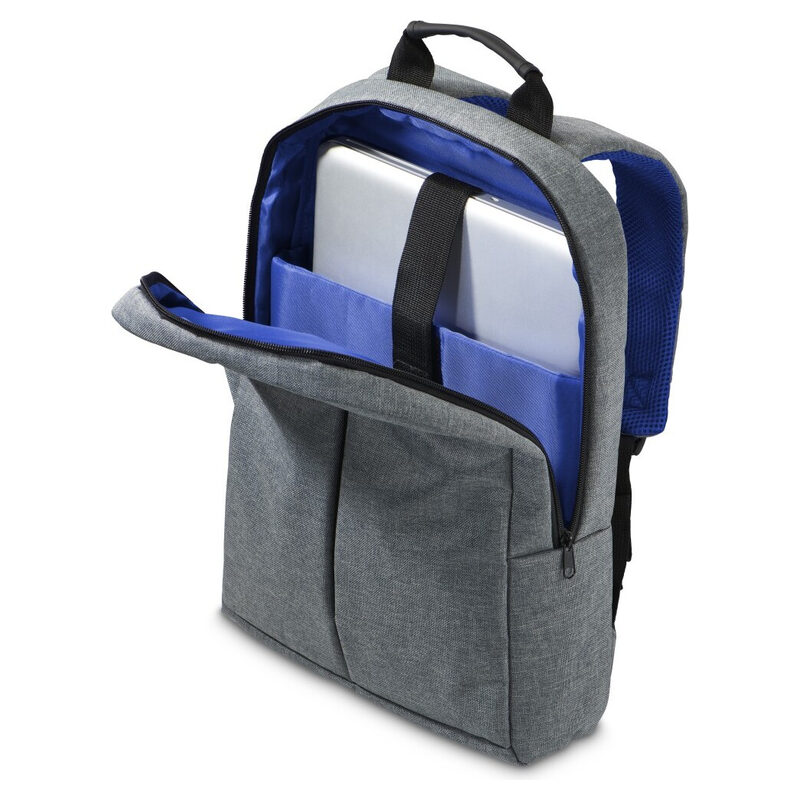 HAMA Laptop/Notebook-Rucksack Genua, bis 44 cm (17.3 Zoll), Grau