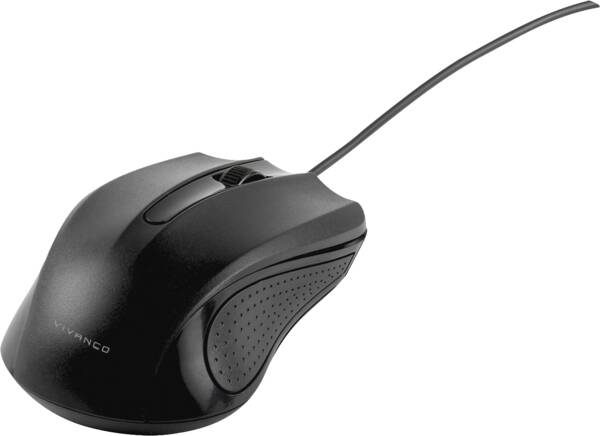 Vivanco Maus IT-MS USB 1000 Schwarz