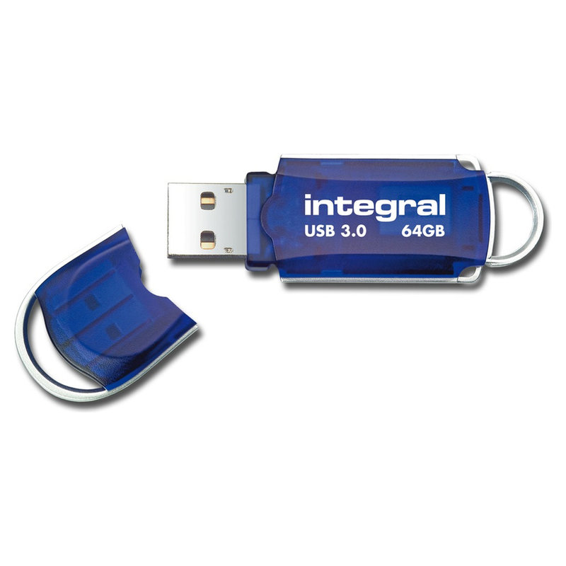 Integral USB Stick Courier 3.0 64GB blau