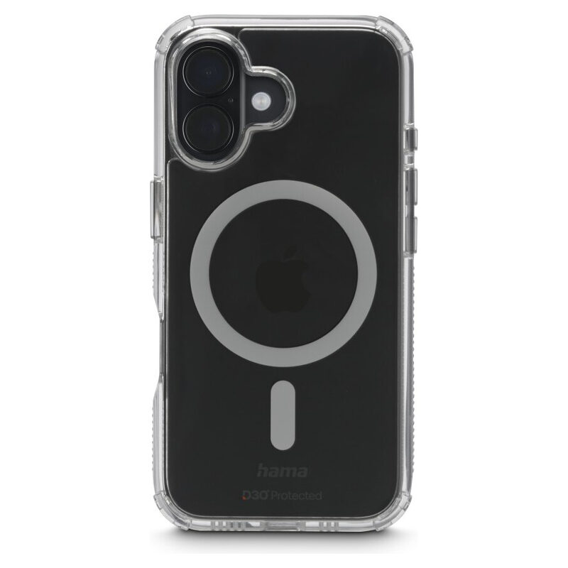 HAMA Cover MagCase Extreme Protect für Apple Iphone 17, Transparent