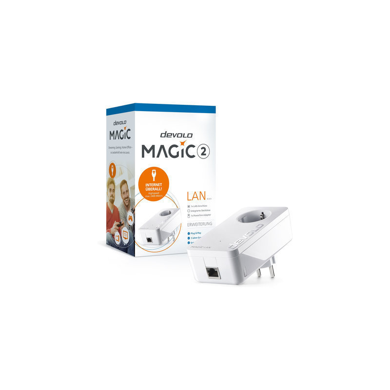 devolo Magic 2 LAN Ergänzungsadapter weiss