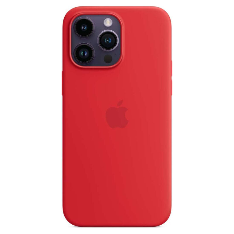 Apple iPhone 14 Pro Max Silikon Case rot