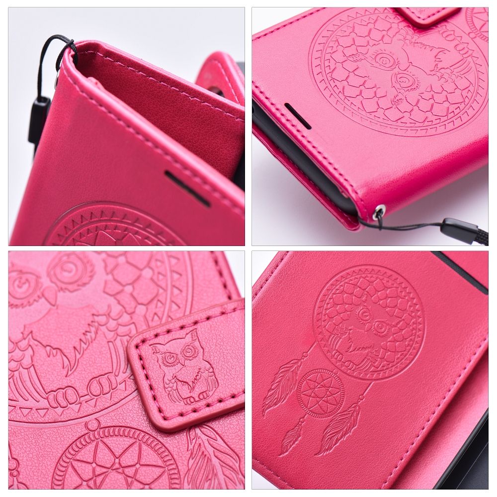 MEZZO Book case for SAMSUNG Galaxy A55 5G dreamcatcher magenta