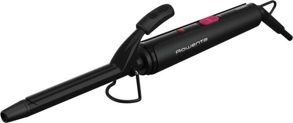 Rowenta Lockenstab CF2119 Curling Tong Basic Schwarz-Pink  