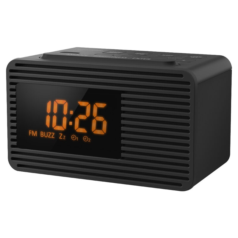 Panasonic RC-800 Radiowecker UKW schwarz