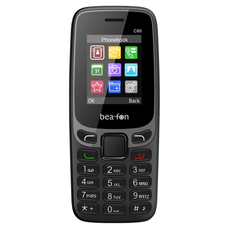 Beafon C80 LTE, schwarz