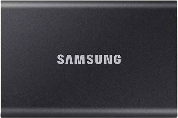 Samsung Solid State Drive T7 Portable SSD 1TB USB 3.2 Gen.2 (10Gbps) Grau