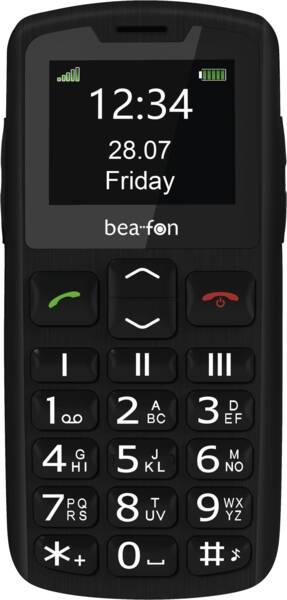Beafon Tastatur-Handy SL230 LTE Schwarz