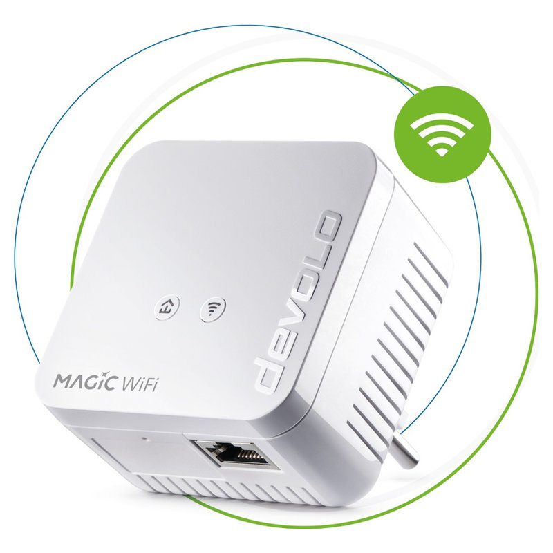 devolo Magic 1 WiFi mini Einzeladapter weiss