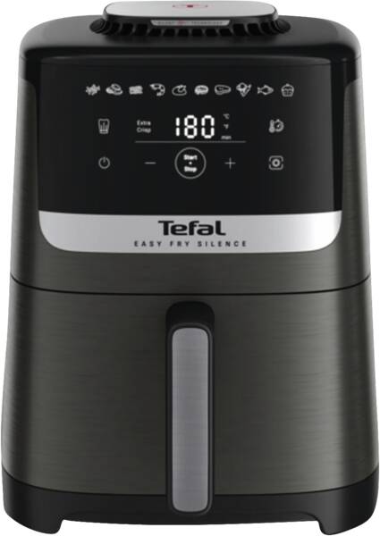 Tefal Heißluft-Fritteuse EY551H Easy Fry Silence Essential Dunkelgrau