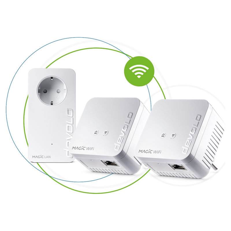 devolo Magic 1 WiFi mini Multiroom Kit weiss