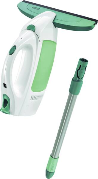 Leifheit Akku-Fenstersauger 51001 Dry&Clean mit Stiel Türkis
