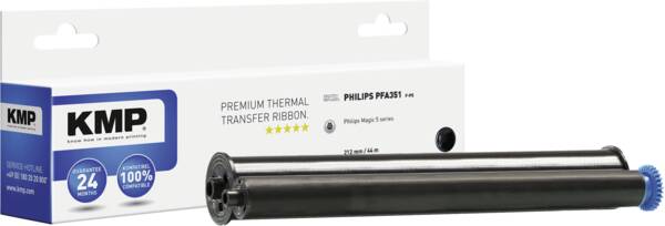 KMP Thermotransferfolie F-P5 PFA 351 für Philips Magic 5 Schwarz