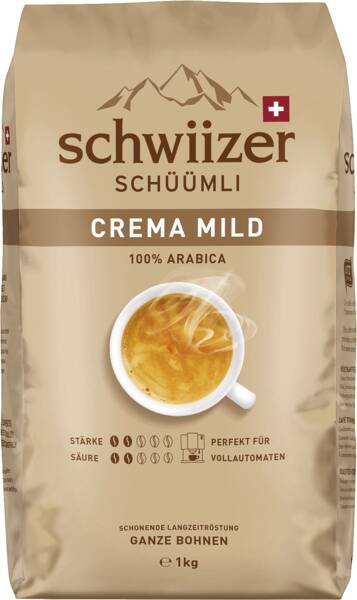 Schwiizer Schüümli Kaffee Schwiizer Mild 1Kg