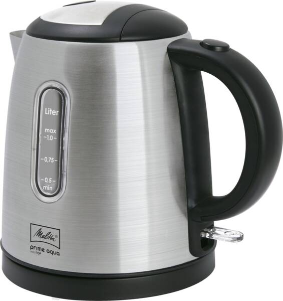 Melitta Wasserkocher Prime Aqua Mini Top 1,0l Edelstahl