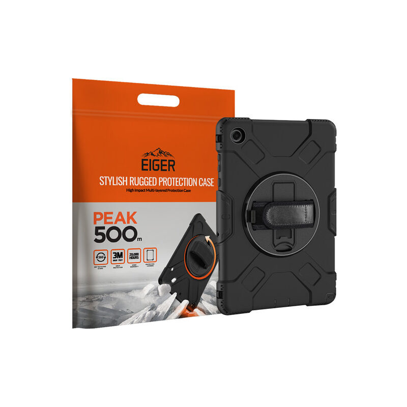 Eiger Peak 500m für Samsung Galaxy Tab A11+ in schwarz