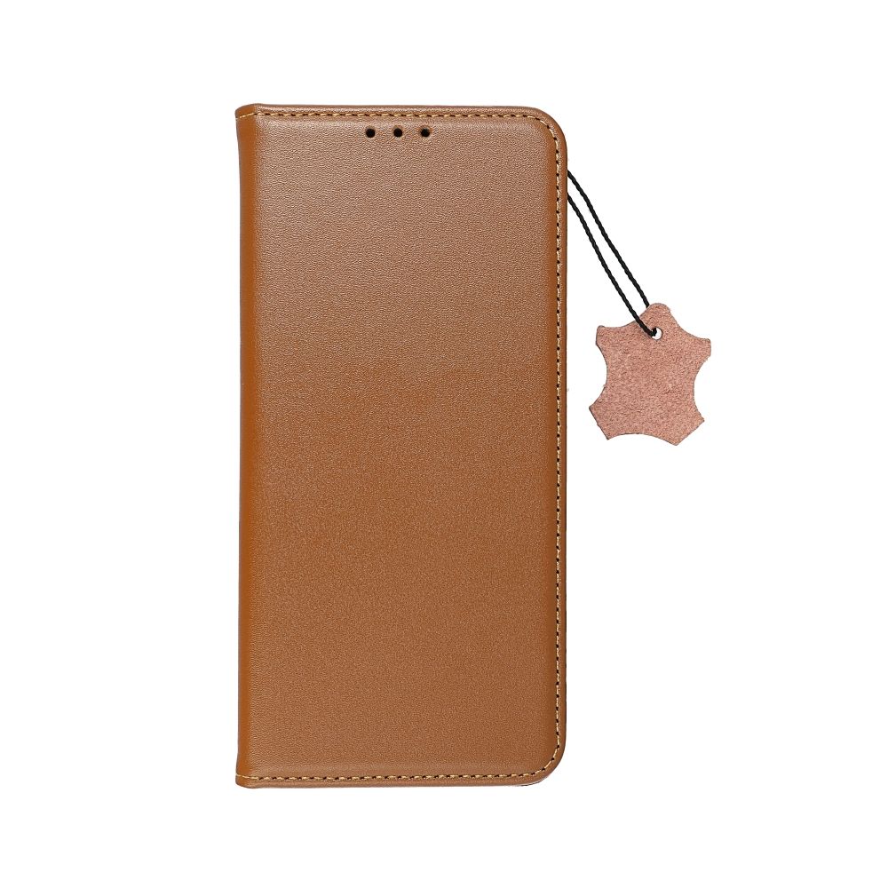 SMART PRO leder book für SAMSUNG A17 braun