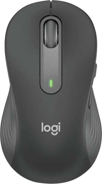 Logitech Maus Signature M650 L für Linkshänder Graphit