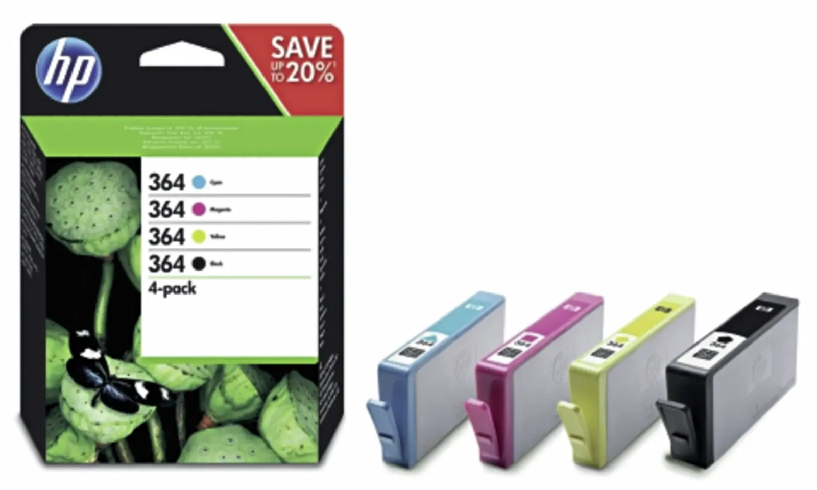 HP Tintenpatrone 364 HP Combo Pack