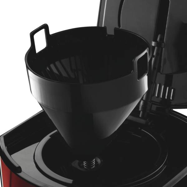 Russell Hobbs Filterkaffeemaschine Luna Solar Red Glas Rot