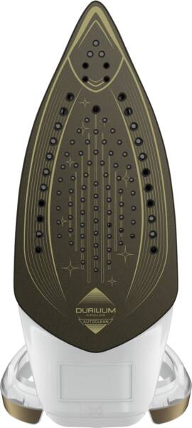 Tefal Dampfbügeleisen FV8042 PUREGLISS Weiss-Gold
