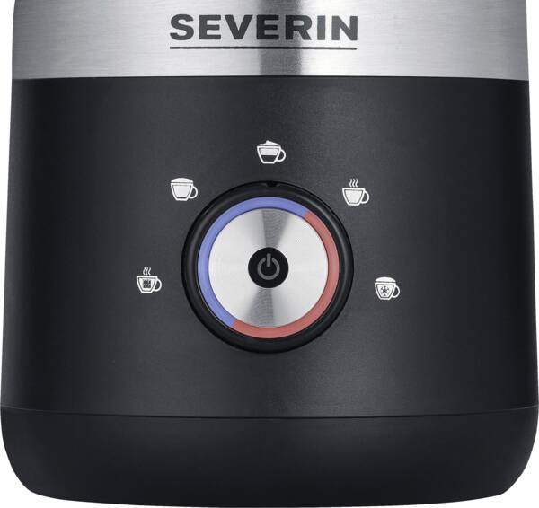 Severin Milchaufschäumer SM 3588 Schwarz-Silber