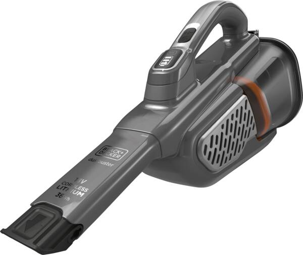 Black + Decker Akku-Handsauger BHHV520JF Titanium-Silber-Schwarz