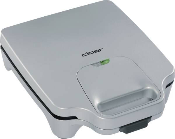 Cloer Sandwichmaker 6269 4er XXL Silber