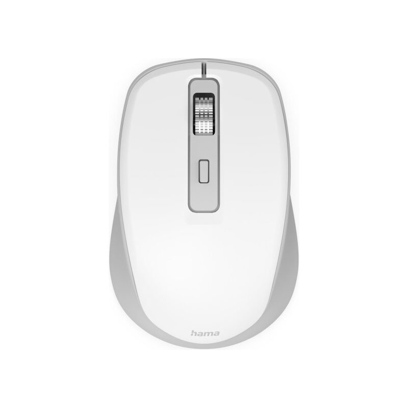 Hama Multi-Device-Maus, Funk/Bluetooth, 7 Tasten, WM-450, Weiss