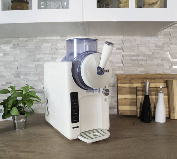 Unold Eismaschine 48950 2in1 Slush- und Softeismaschine Sofie Weiss