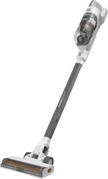 Black + Decker Akku-Stielsauger BHFEA515J Weiss-Orange