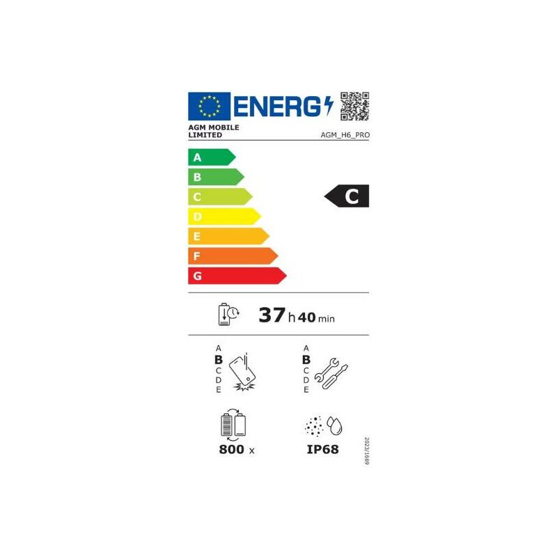 AGM H6 Pro 4G 6/128, schwarz