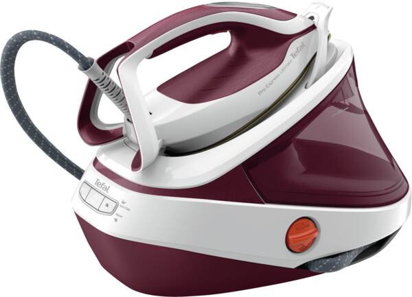 Tefal Dampfbügelstation GV9711 Pro Express Ultimate II Weiss-Weinrot