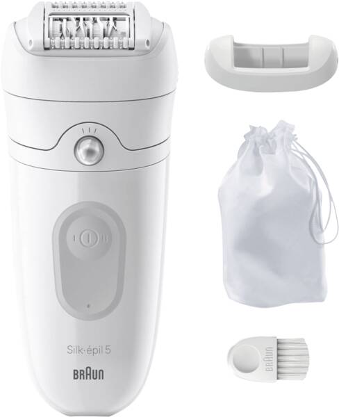 Braun Personal Care Epilierer Silk-epil 5-011 Weiss-Grau