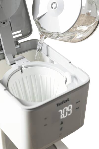 Tefal Filterkaffeemaschine CM6931 Sense Perlweiss-Grau