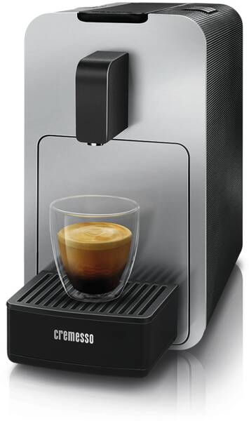 Cremesso Kaffeekapselautomat Viva Elegante - Frosted Silver