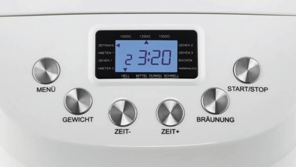 Unold Brotbackautomat 68520 Backmeister Big White Weiss