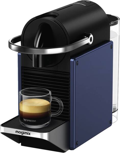 DE LONGHI EN 127.BL Pixie Nespresso-Kaffeemaschine Dark BlueBlue