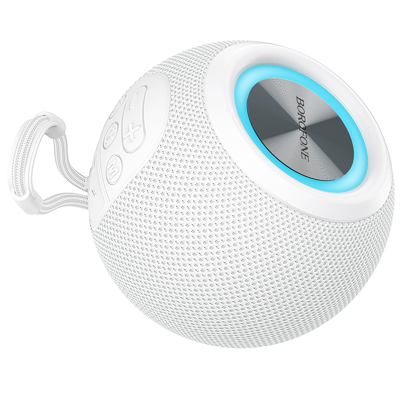 BOROFONE PORTABLE BLUETOOTH SPEAKER BR23 SOUND RIPPLE WHITE